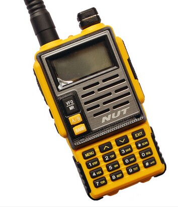 九伯通AT-828UV（大黃蜂）對(duì)講機(jī)、雙段、雙顯、雙待、FM 標(biāo)準(zhǔn)6瓦